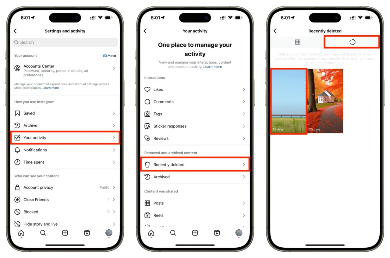 Archiwum na Instagramie – Gdzie są zdjęcia i jak je przywrócić?