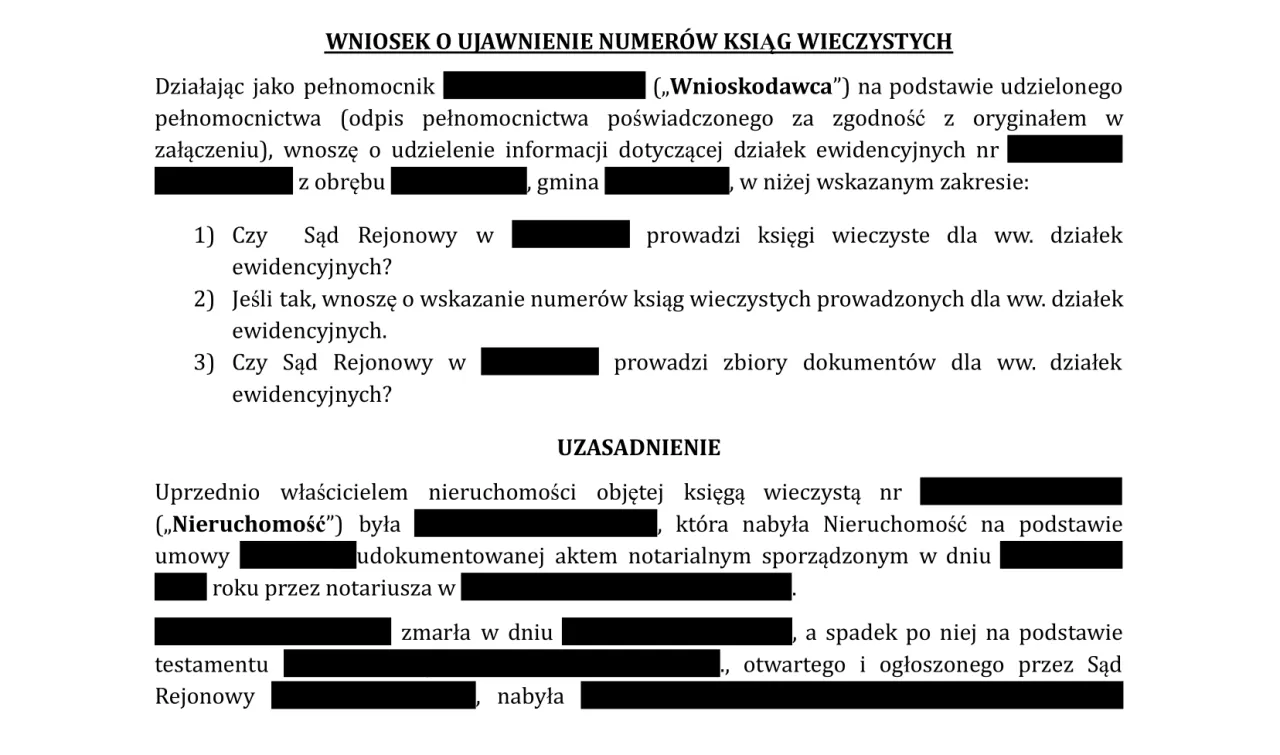 Numer księgi wieczystej: Komu podać? Jak chronić dane?