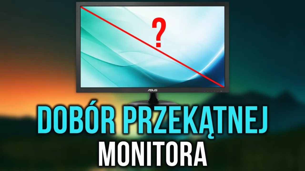 Jak sprawdzić rozmiar monitora - Jak zmierzyć przekątną w calach?