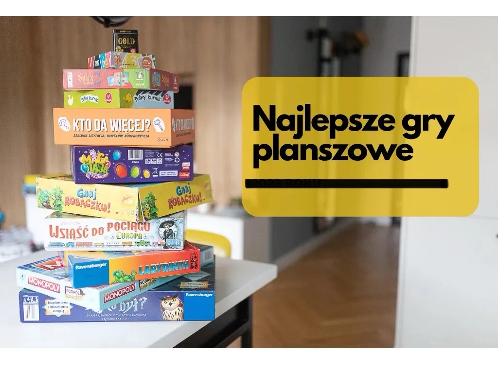 Najpopularniejsze gry planszowe 2023 - zestawienie TOP 10