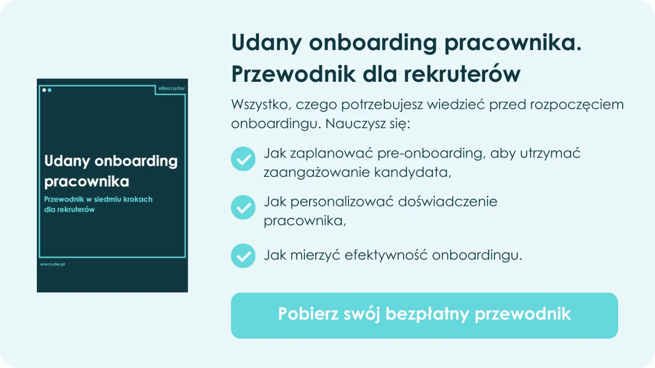 Onboarding nowego pracownika - Jak nie tracić ludzi na starcie? Onboarding nowego pracownika - Jak nie tracić ludzi na starcie?