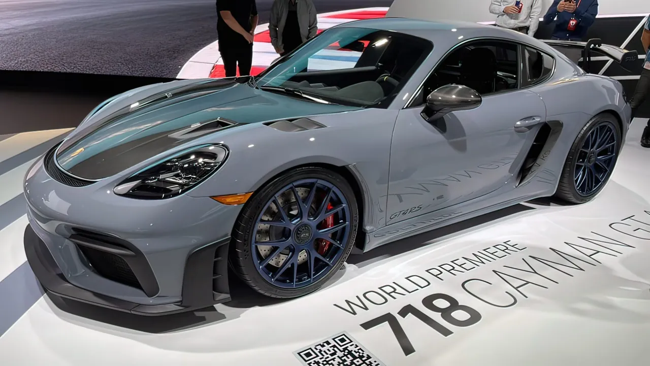 Porsche 718 Cayman GT4 RS - Silnik z GT3, test i ceny w Polsce Porsche 718 Cayman GT4 RS - Silnik z GT3, test i ceny w Polsce