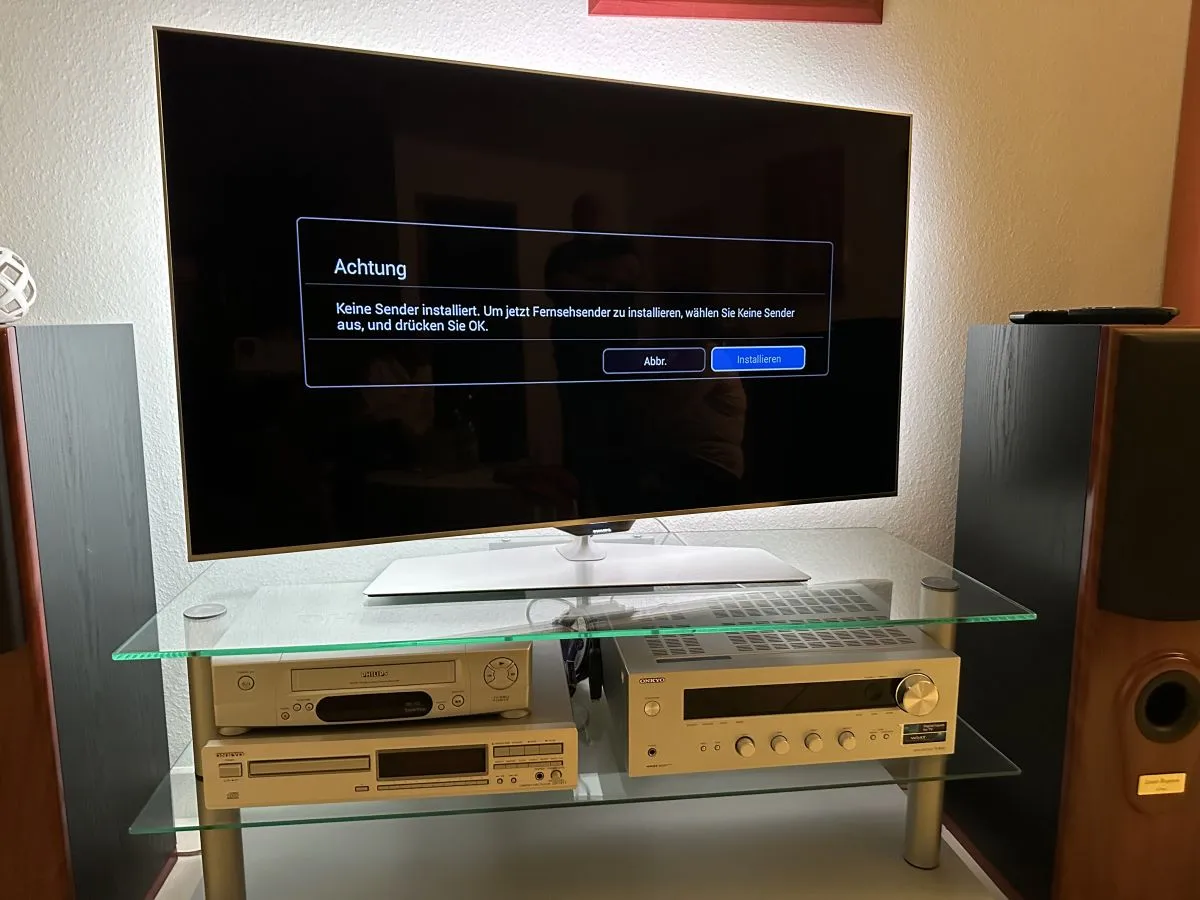 Instalacja kanałów w TV Philips - DVB-T2, kablówka i problemy