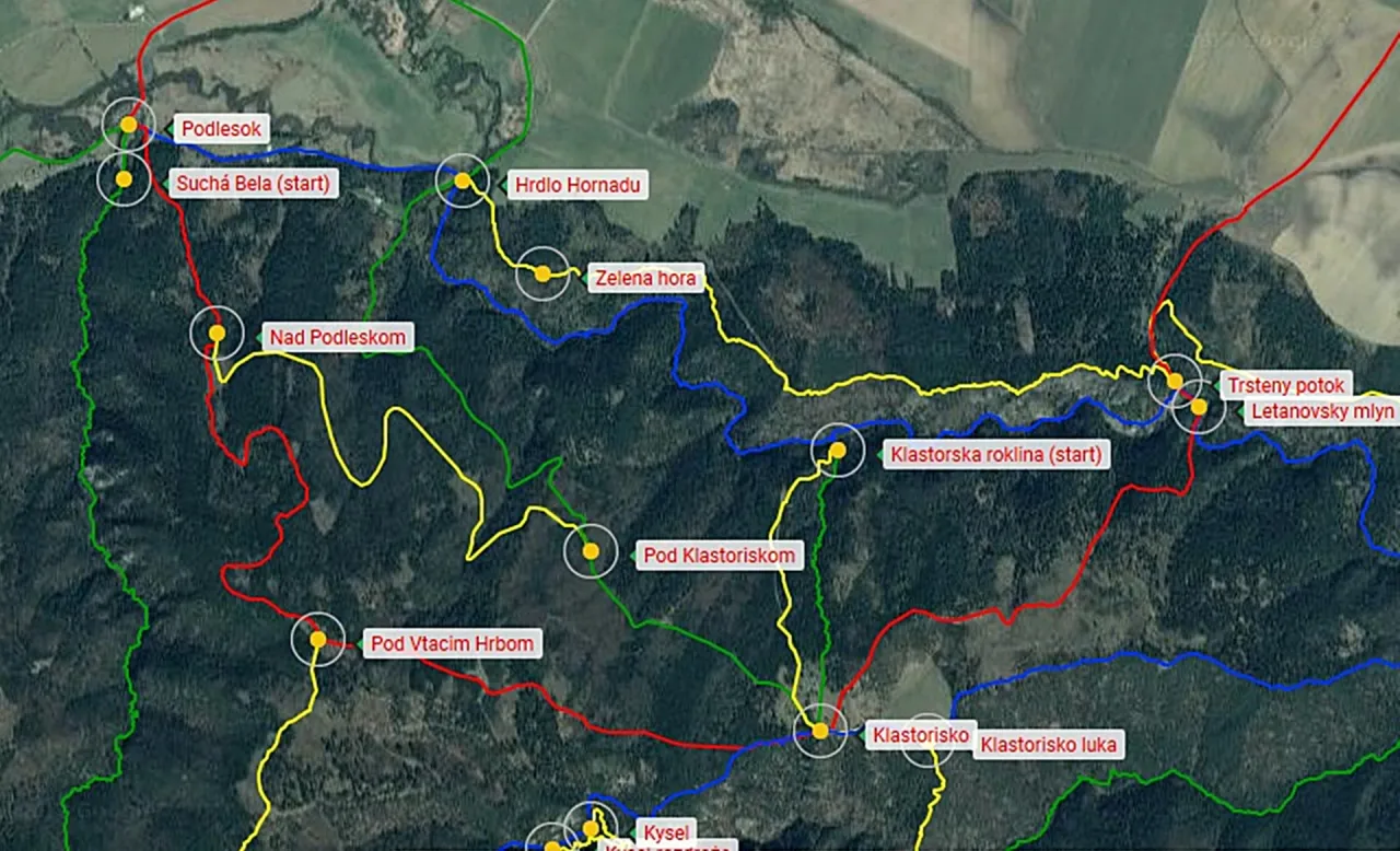 Przełom Hornadu: Trasa, mapa i praktyczny przewodnik