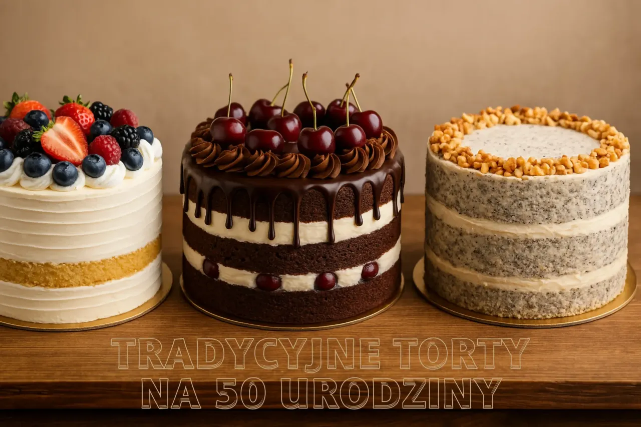 Tort na 50. urodziny: Inspiracje i pomysły na niezapomniany deser Tort na 50. urodziny: Inspiracje i pomysły na niezapomniany deser