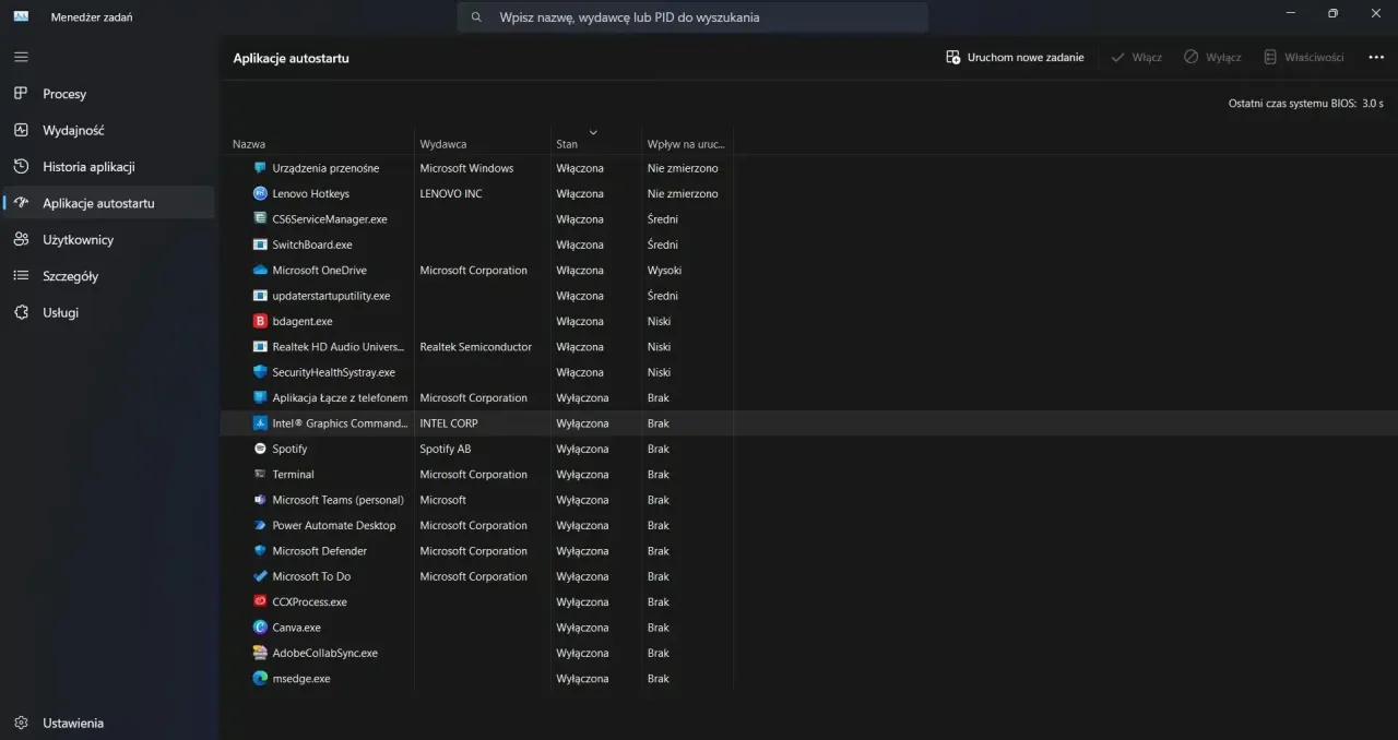 Autostart Windows 10 - Jak go opanować i przyspieszyć system?
