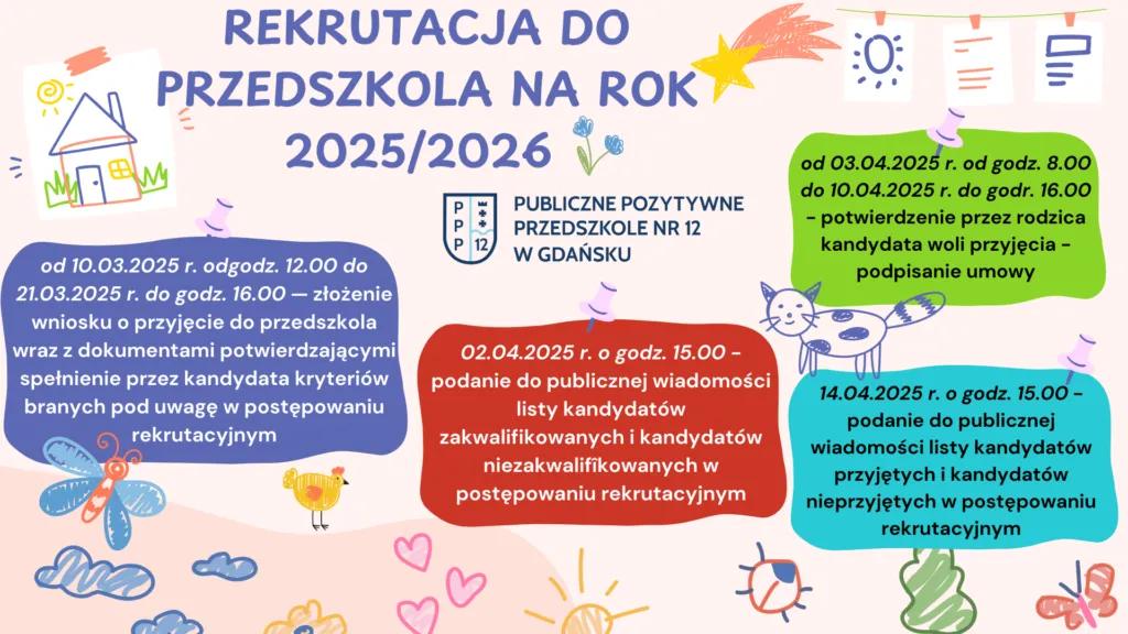 Kiedy zapisy do przedszkola? Sprawdź terminy i wymagania rekrutacyjne Kiedy zapisy do przedszkola? Sprawdź terminy i wymagania rekrutacyjne