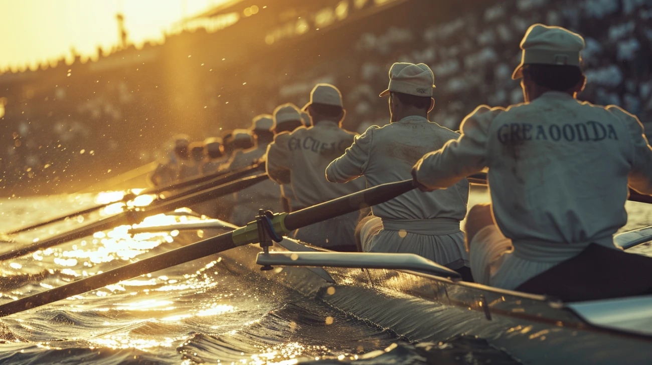 ósemka ze sternikiem online - sportowy film George'a Clooneya już ...