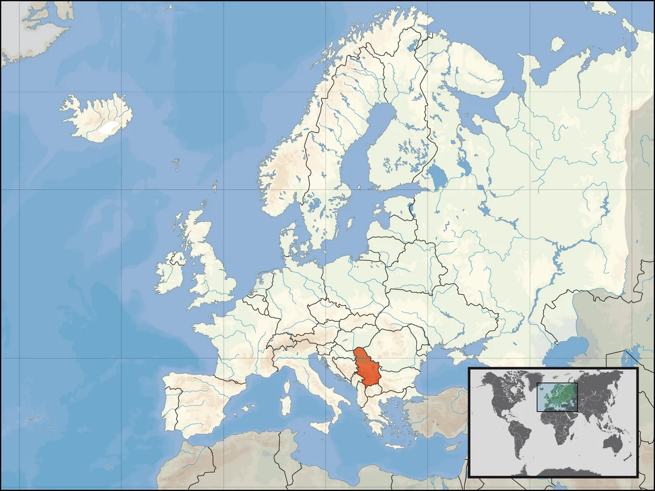 Gdzie leży Serbia? Położenie, sąsiedzi i geografia