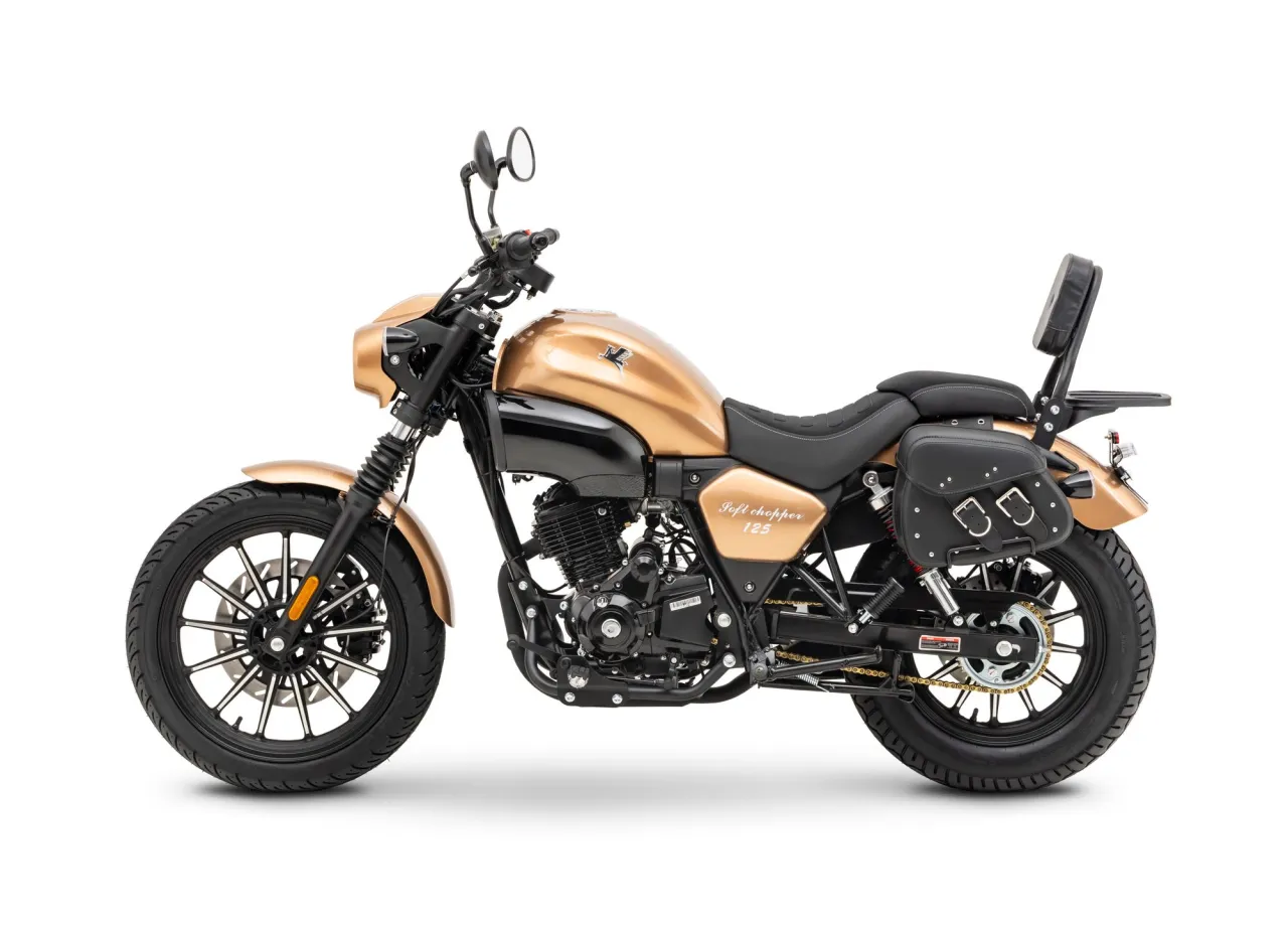 Romet Soft Chopper 125 - dane, osiągi, spalanie. Czy warto?
