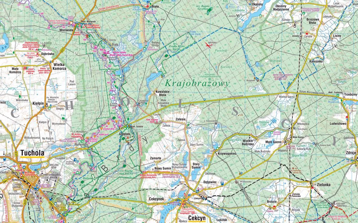 Trasy Rowerowe Bory Tucholskie Mapa Odkryj Najlepsze Szlaki Rowerowe