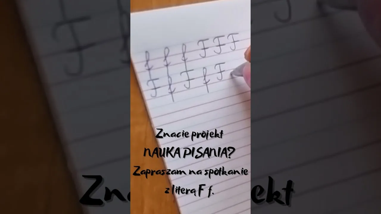 Jak się pisze f pisane - proste sposoby na poprawne pisanie tej litery