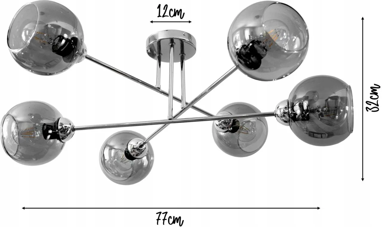 Lampa kule chrom: Ponadczasowa elegancja i praktyczne porady Lampa kule chrom: Ponadczasowa elegancja i praktyczne porady