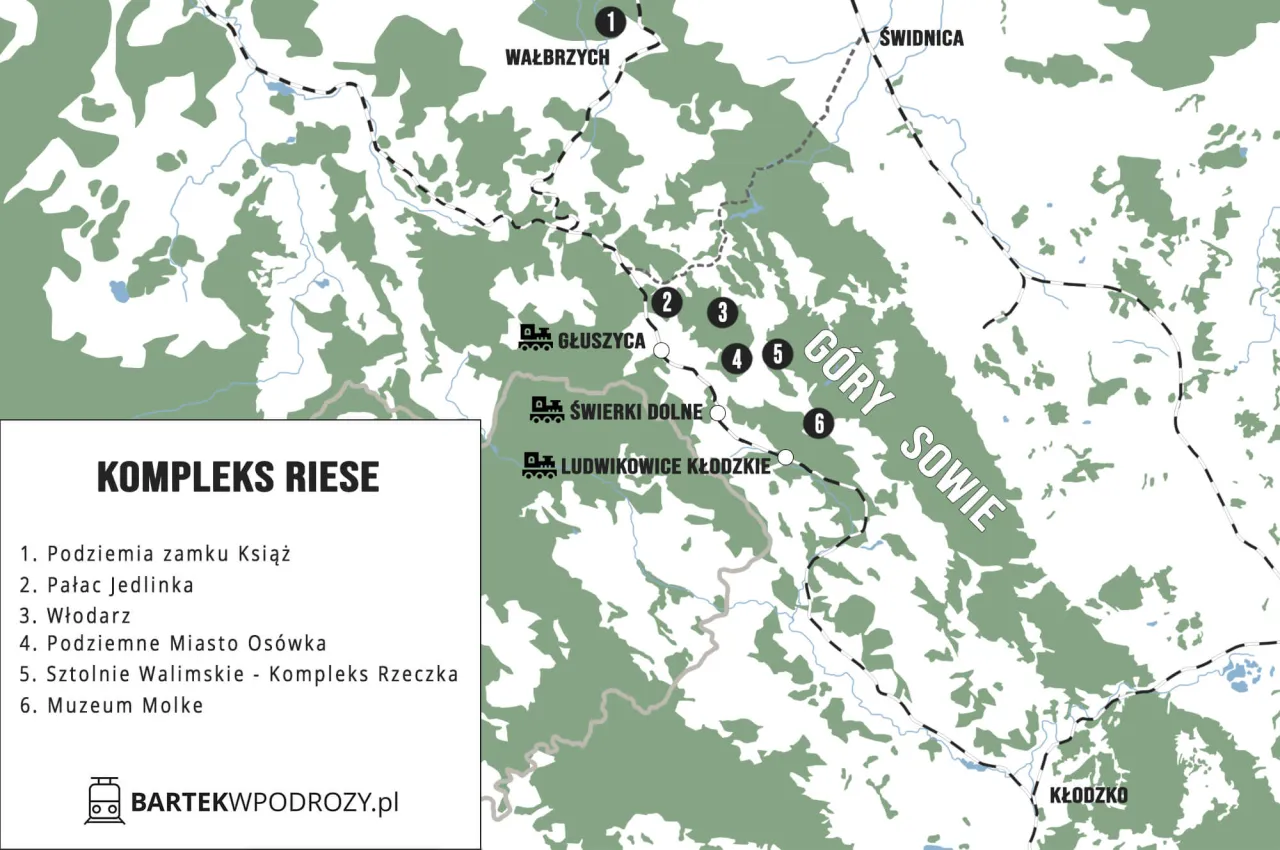 Mapa Riese - Jak planować zwiedzanie? Uniknij błędów!