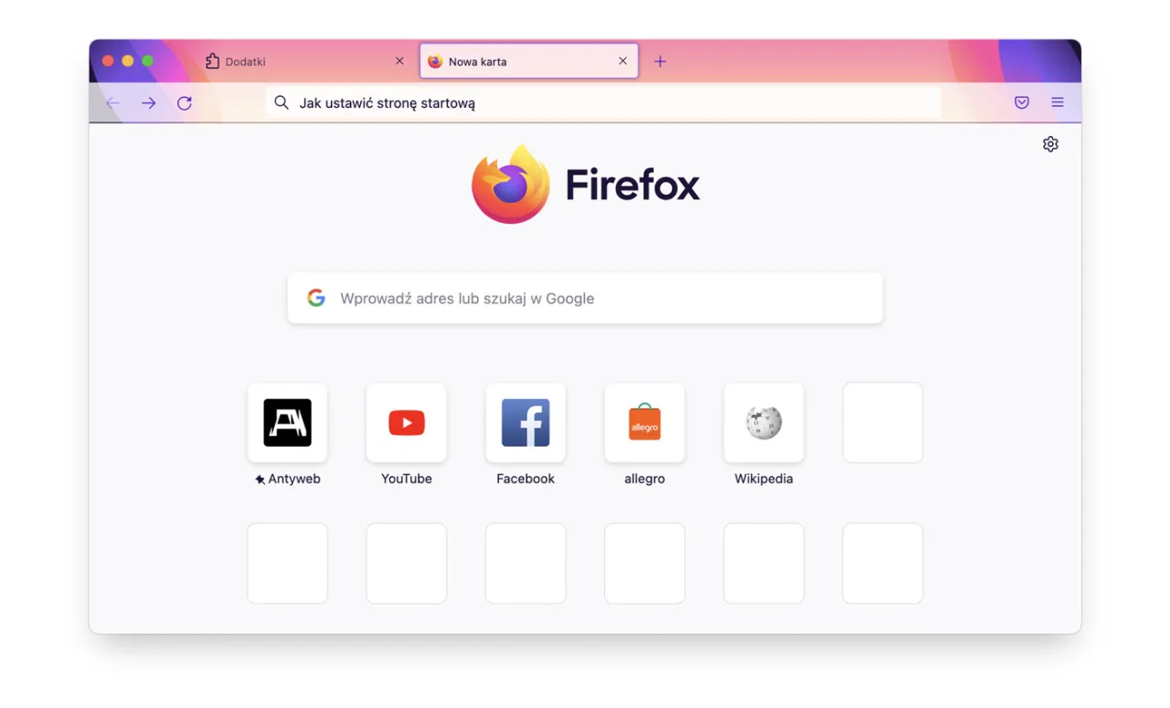 Jak ustawić stronę startową? - Chrome, Edge, Firefox i Safari