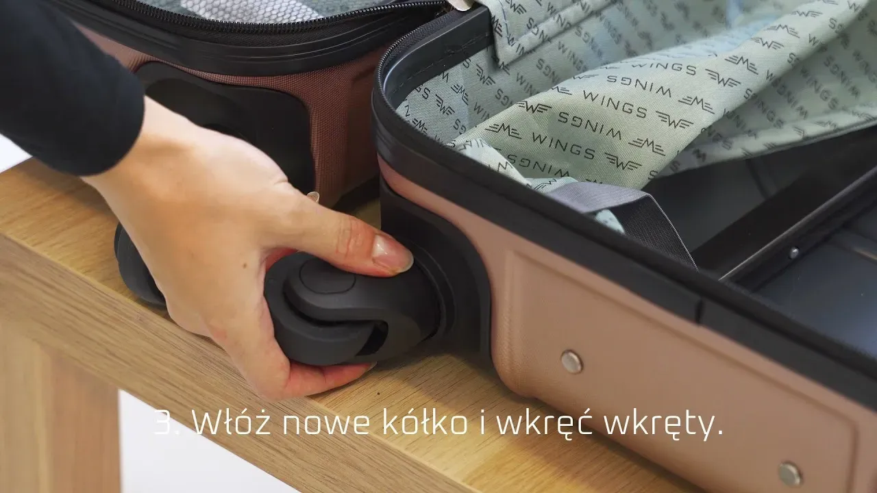 Jak wymienić kółka w walizce - proste kroki, które musisz znać