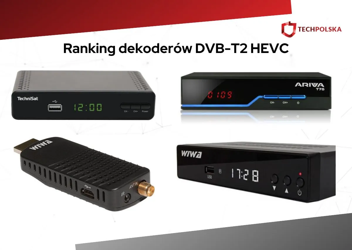 Odbiornik DVB-T2/HEVC: Jaki kupić? Poradnik i ranking 2026 Odbiornik DVB-T2/HEVC: Jaki kupić? Poradnik i ranking 2026