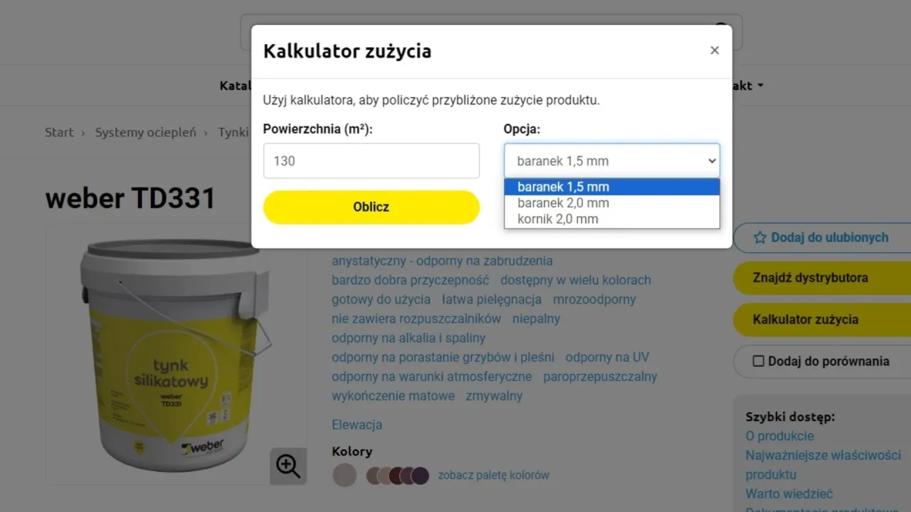 Ile tynku silikonowego 25 kg na m²? Oblicz wydajność!