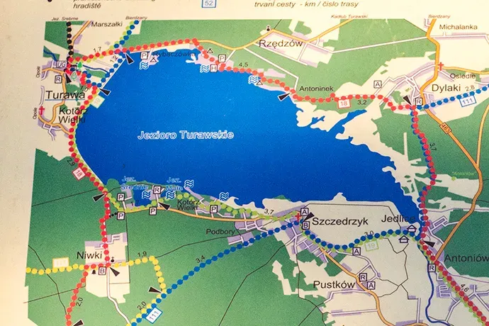 Trasa rowerowa wokół jeziora Turawskiego - idealna na weekendowy wypad