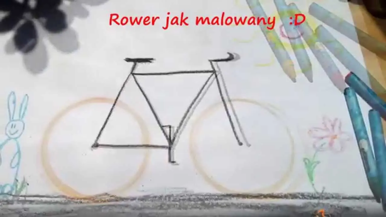 Jak łatwo narysować rower krok po kroku – prosta instrukcja dla ...