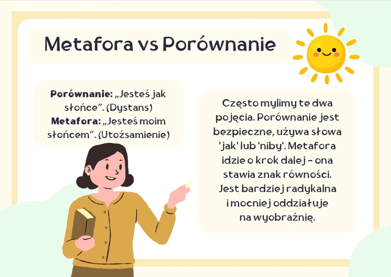 Metafora - Czym jest, jak ją rozpoznać i stosować? Przykłady