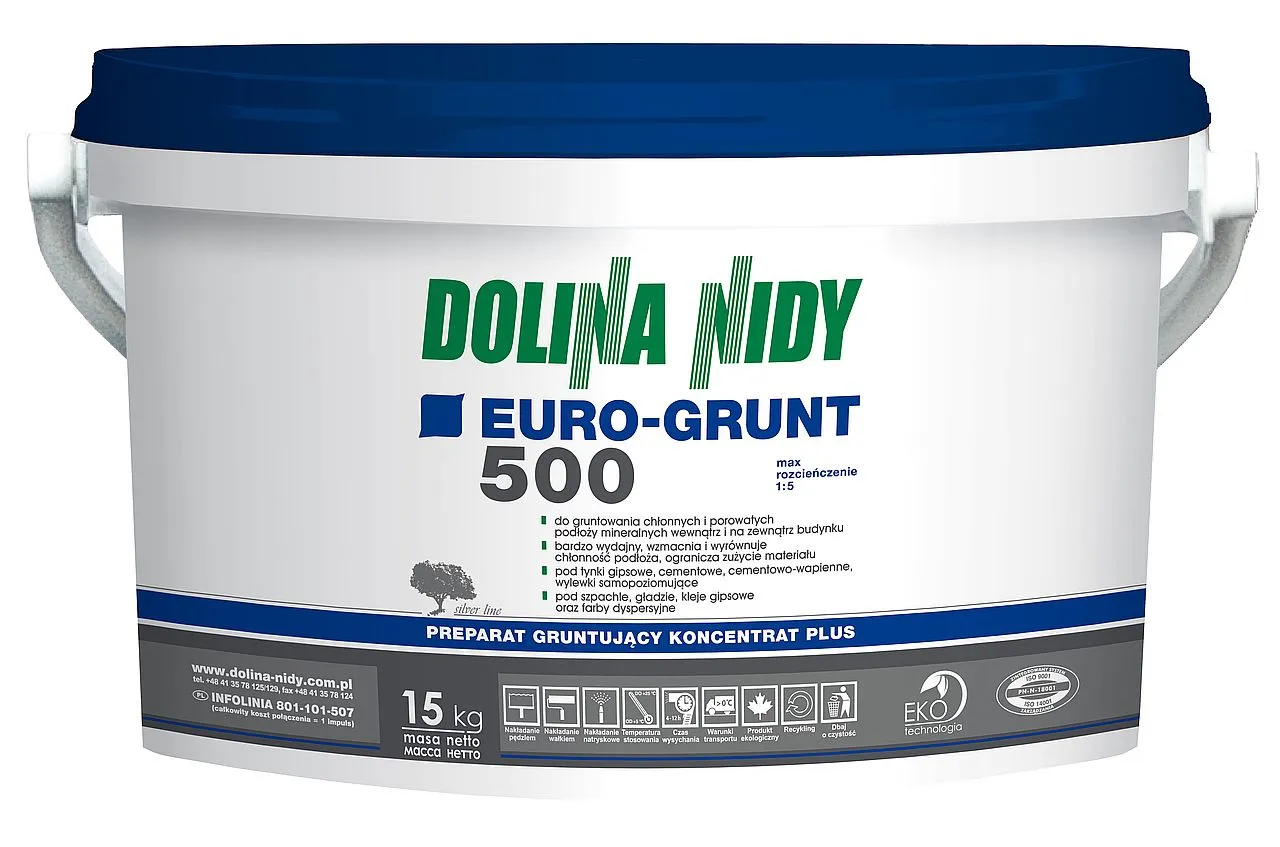 Euro Grunt 300: Uniwersalny preparat gruntujący do porowatych powierzchni