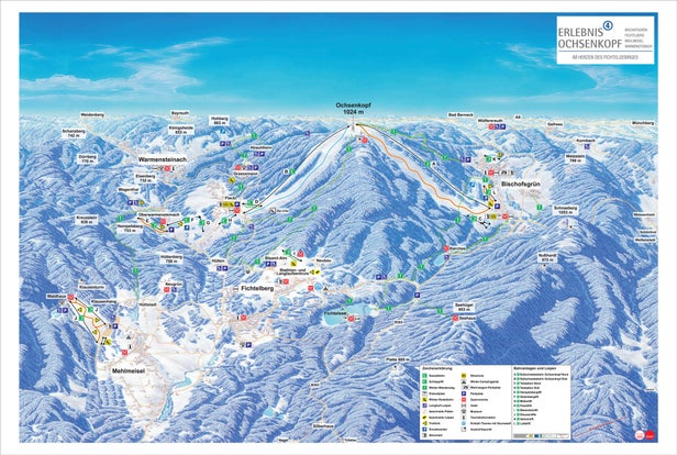 Mapa tras Bleaml Alm