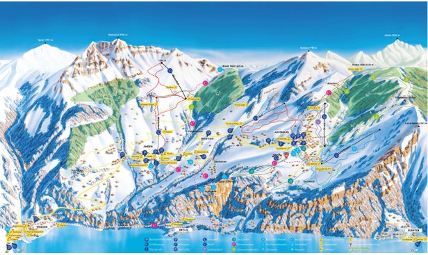 Mapa tras Amden