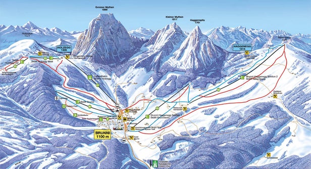 Mapa tras Bruson