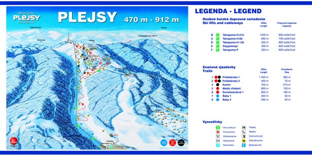 Mapa tras Plejsy