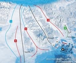 Mapa tras Falköping Alpin