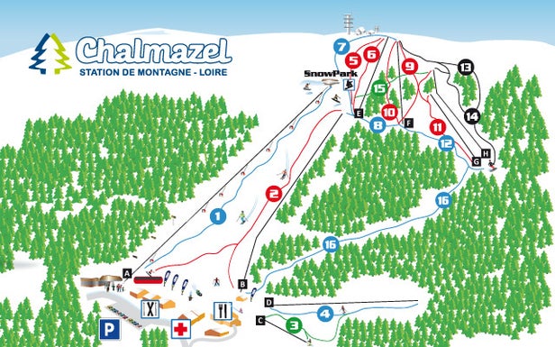 Mapa tras Chalmazel