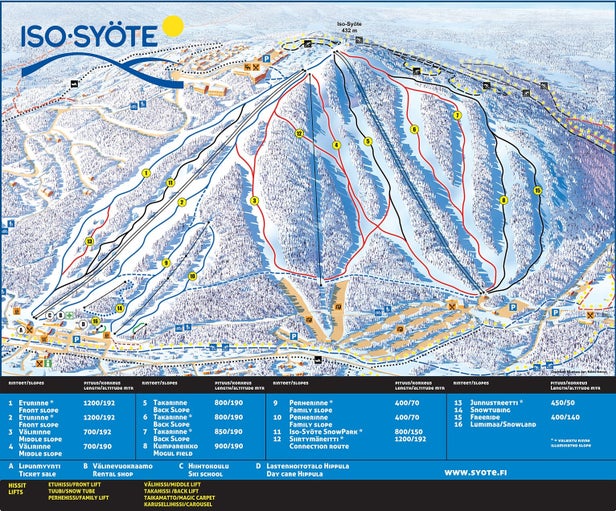 Mapa tras Iso - Syöte