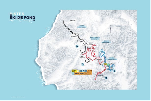 Mapa tras Beille