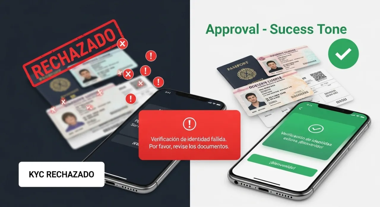 Verificación KYC Rechazada Casino → Solución Rápida [2026]